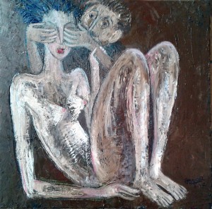 31.Guess 2017 year Oil Paintings on Canvas40x40cm3500$ by ZAKIR AHMEDOV